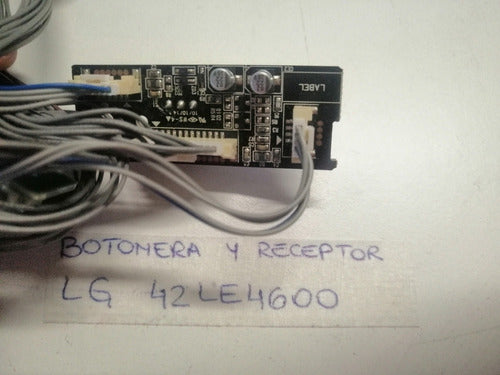 Botonera Y Receptor Ir Para LG 42le4600 2