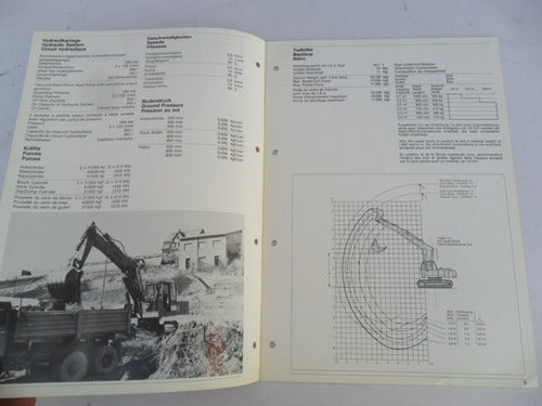 DEMAG H15C Track Loader Brochure Vintage Tractor Advertising 2