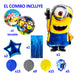 Universia3 Cotillon 50 Art Globos Minion Villano Favorito Kevin Stuart Bob Gru 2