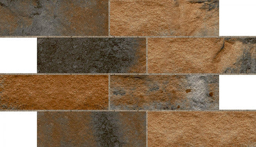 Ceramica De Pared Estilo Ladrillo Encastre 31x54 0