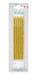 Dali 30 Glitter Long Candles - Gold - 14cm 0