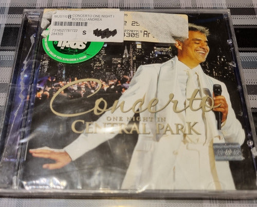 Andrea Bocelli - Concertó - Central Park - CD New #cdspaternal 0