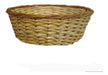 Round Wicker Bread Basket 22 cm, Pack of 40 Units 0