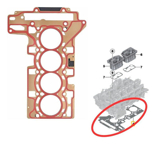 Junta Cabeçote Bmw X1/x3/x4/z4 2.0 16v N20 2011-2017 1