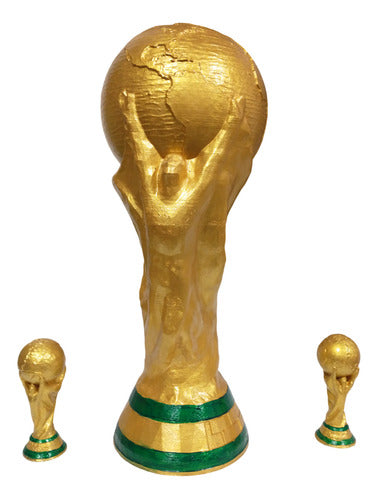 Copa Del Mundo Version 3 Tamaño Real Mas Dos Mini Copas 0