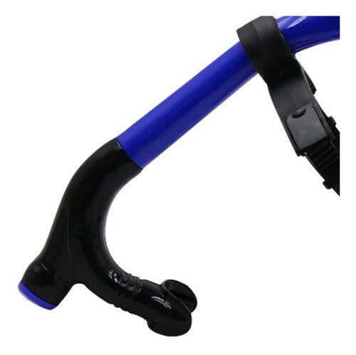 MEISO Snorkel Frontal Para Natación + Protector Nasal De Regalo 3