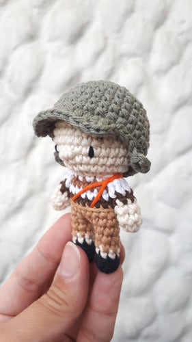 Pipelino Amigurumi Doll Chavo Del 8 - Handmade Crochet Toy 2