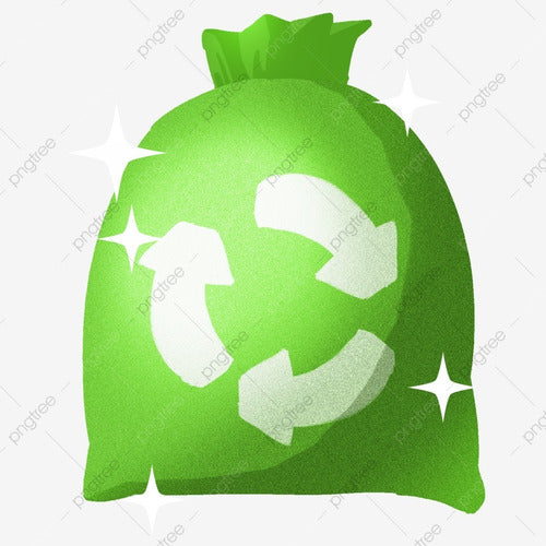 Lavadero Blancanieves Residue Disposal Bag Green Recycling 90x120 X500u 2