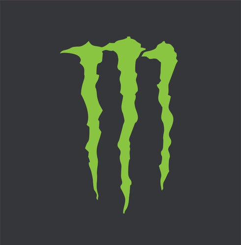 Monster Energy Decals - Car Hood 3