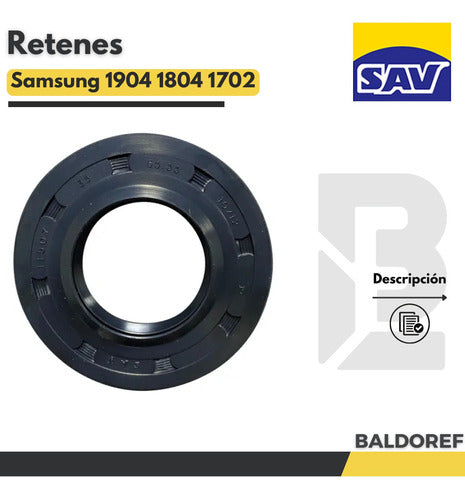 SAV Washing Machine Door Seal Samsung 35 65.55 10/12 1