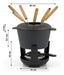Cast Iron Fondue Set for 6 People - Cheese and Chocolate Fondue Pot with Forks 3