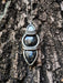 Talisman Pendant with Nuumite, Spectrolite, and Moonstone. Crystals and Stones 8