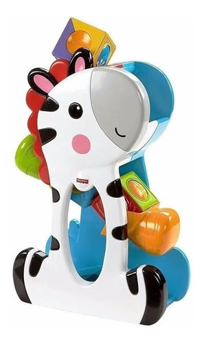 Fisher Price Activity Zebra Block Stacker 1