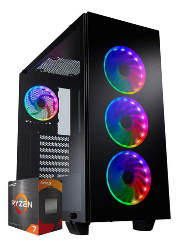 Pc Gamer Pro Ryzen 7 Octa-core 16gb 1tb M.2 Radeon Vega 8 0