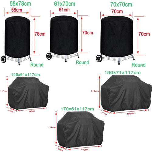 ZOLADECK Waterproof Grill Cover Custom Size 0