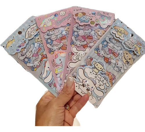 Trading Sticker Cinnamoroll Set X 4 Super Kawaii Adhesive Envelopes 0