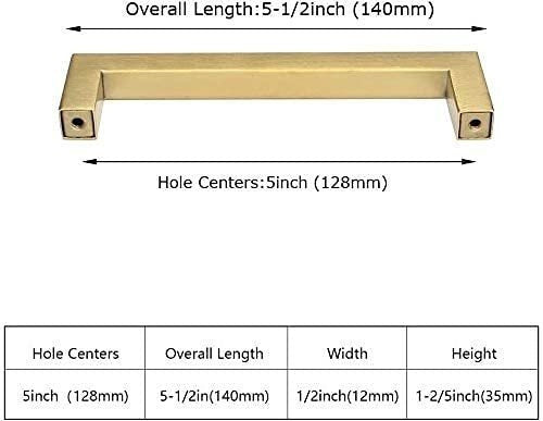 Herrajes Dorados Para Armarios (128mm) 1 Unidad 1