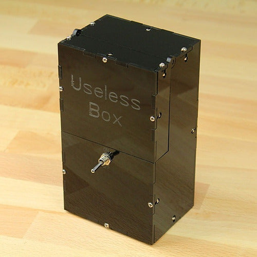 Caja Inutil Useless Box Gadget Regalo Juguete Humor Diy 3