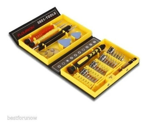 Floureon 38 in 1 Mobile Repair Tool Kit for iPhone, iPad, Samsung, and More 3