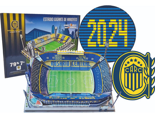 Puzzle 3d Estadio Rosario Central 2024!!!! 100% Actualizada 0