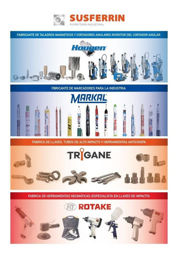 Rotake RT 3805 Professional Pneumatic Drill 13 mm 7