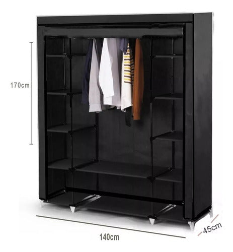 Out Strong Clothes Organizer Rack with 11 Shelves 4