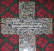 Engraved Granite Marble Cemetery Cross 18x30 1