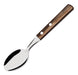 Tramontina Polywood Oak Stainless Steel Dinner Spoon X1u 0