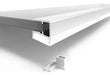 Aluminum Profile PV8 for Glass Shelf and LED Strips x 1m 3