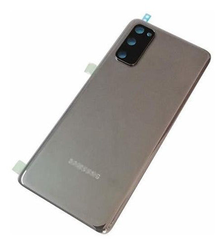 BSDTECH Galaxy S20 Back Cover Glass Housing Door With Camera Lens - Cloud Gray 1