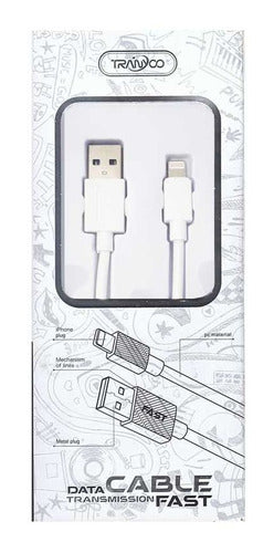 Tranyoo Cable USB Lightning 5A Transmission Rapida X6-I 0