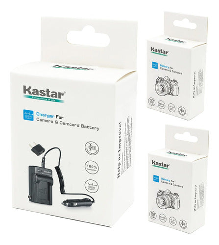 Baterías Y Cargador Para Kodak Cr-v3 Easyshare C-5050z 4