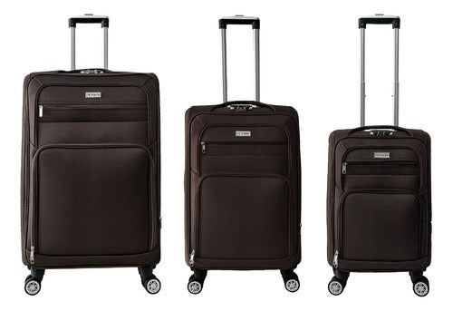Set of Suitcases 20/24/28 inches Carry On B108 by HERWIN 10