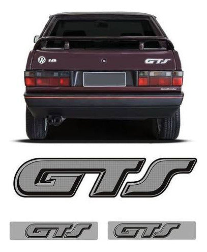 Kit Emblemas Adhesivos Volkswagen Vw Gol Gts G1 1