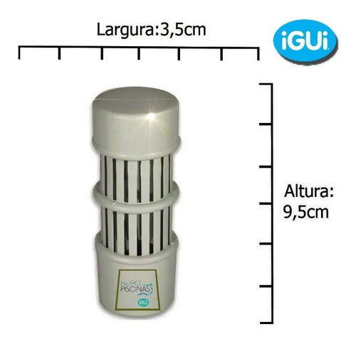 Genuine iGUi Full Filter Bag + Authentic Replacement Rulero Set 3