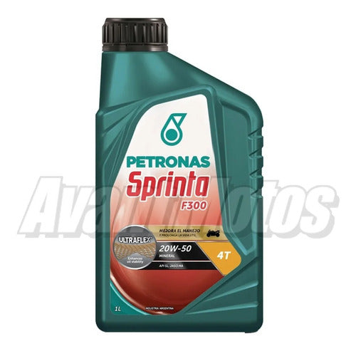 Petronas Aceite Moto 4t Sprinta F300 1l Mineral 20w-50 Avant 0