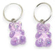 ByMariana 925 Silver Earrings Cute Yummi Bear Violet 0