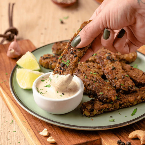 Tempê De Ervilha Com Quinoa Vermelha Mun Artesanal 275g 1