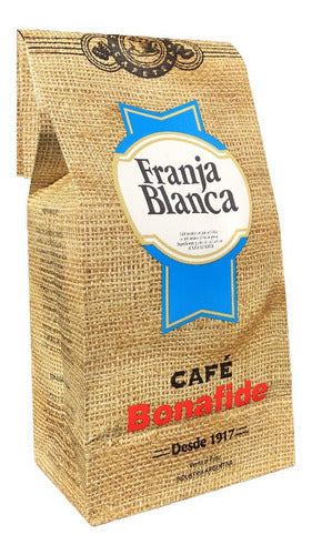 Bonafide Cafe Franja Blanca Original 1kg Molido o En Granos 5