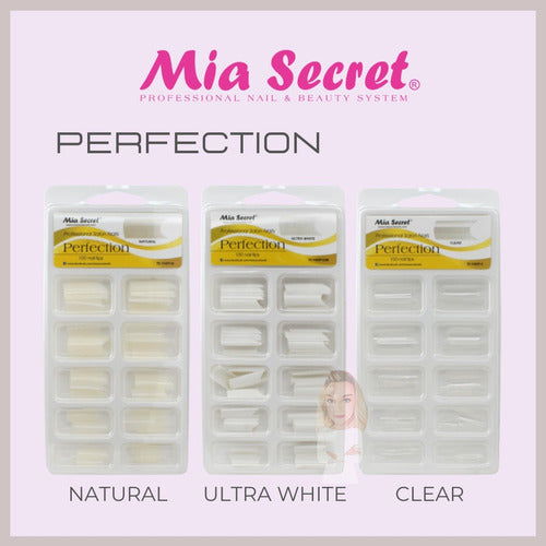 Mía Secret Típs Perfection. Curvatura C. Uñas Profesional 1