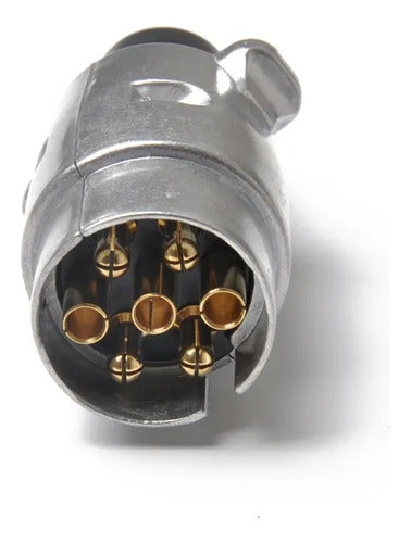 Aluminum 7-Point Male Trailer Connector Plug (ench-alm) 0
