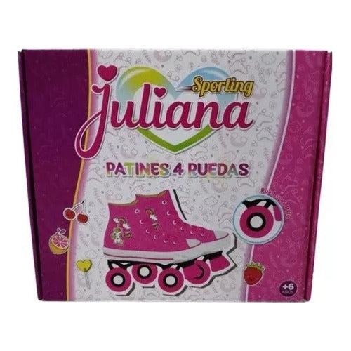 Juliana Patines 4 Ruedas Juliana Sporting Talles Art.019 0