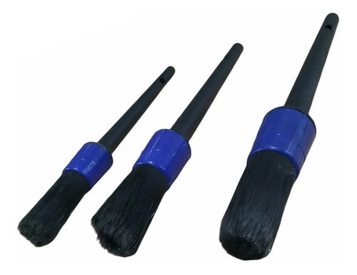 Laffitte Professional Detailing Brush Kit (Set of 3) 0