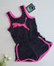 Puma Romper for Girls Size 2 Years Black and Fuchsia 1