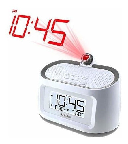 Reloj Despertador De Proyección Nítida Con Relajantes Sonido 1