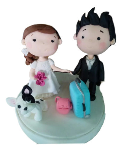 Dulce Pastel Lanus Novios Personalizados 0