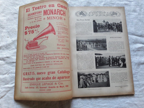 Revista Caras Y Caretas Nº 264 1903 Premio Nacional - Tiro 1