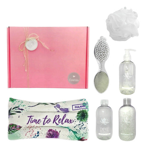 Zen Spa Jasmine Aroma Gift Box Set for Women - Relaxation Kit Nº15 Perfect for a Blissful Day - Kit Caja Regalo Mujer Zen Spa Jazmín Set Relax N15 Feliz Día