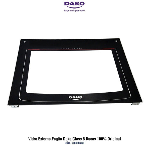 Vidro Externo Fogão Dako Glass 5 Bocas 100% Original 1