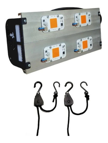 SL COMPANY Indoor LED Cob Cultivation Panel 200W Full Spectrum with Pulley 0